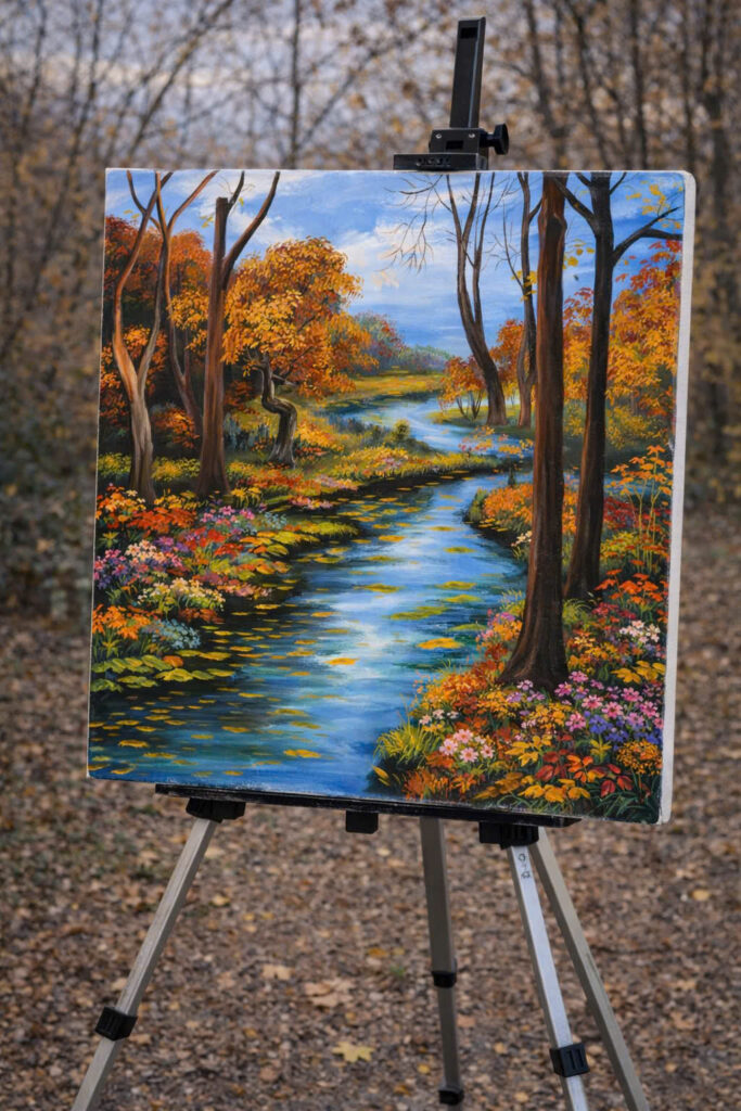 Silent Flow of Autumn